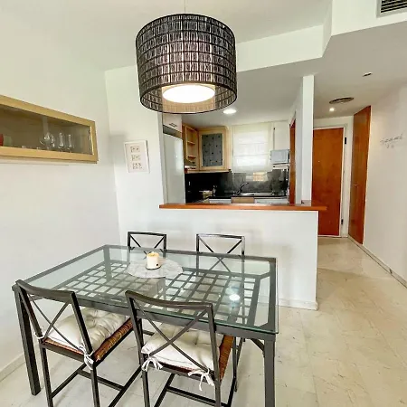 And Blue Apartment Blanes
